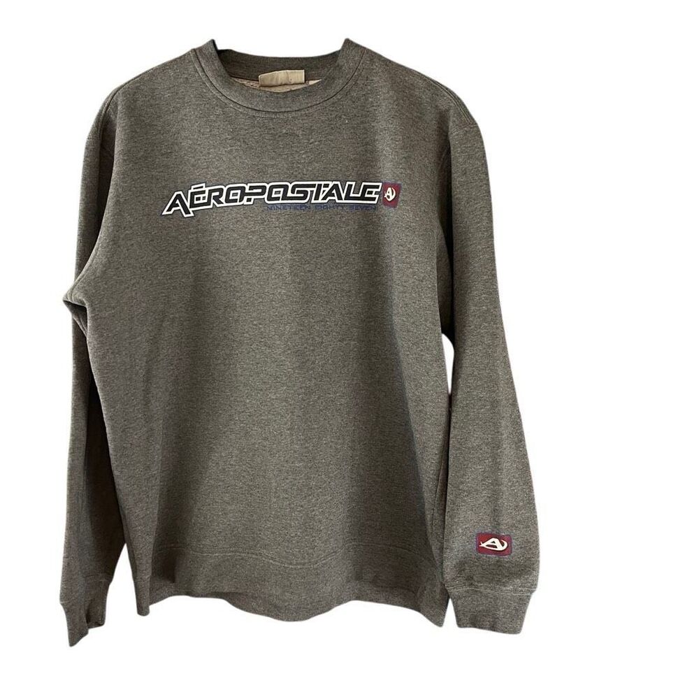 Vintage Y2K Aeropostale 1987 Sweatshirt Size Medium